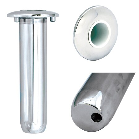 Tigress Blind Mount Round Head Closed Base Rod Holder - 0° - 9" 77902-1